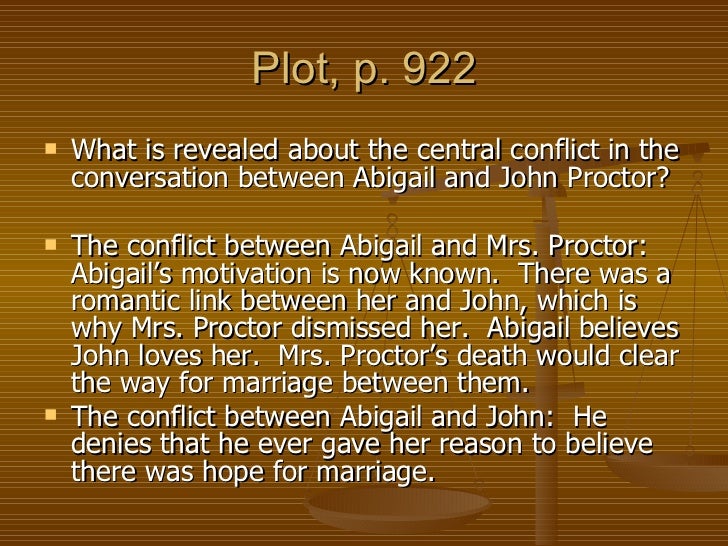 The crucible conflict essay