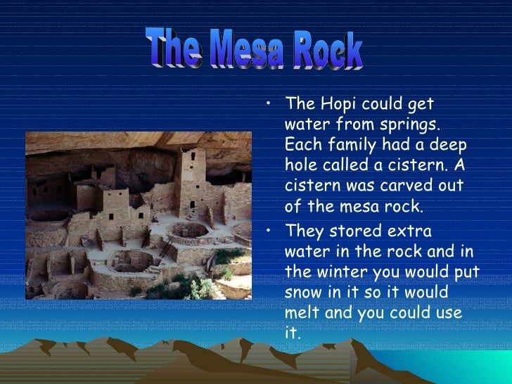 The Hopi Tribe