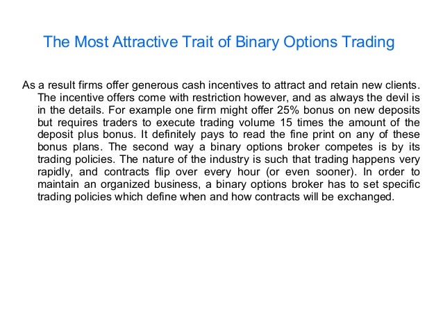 The most honest binary options brokers