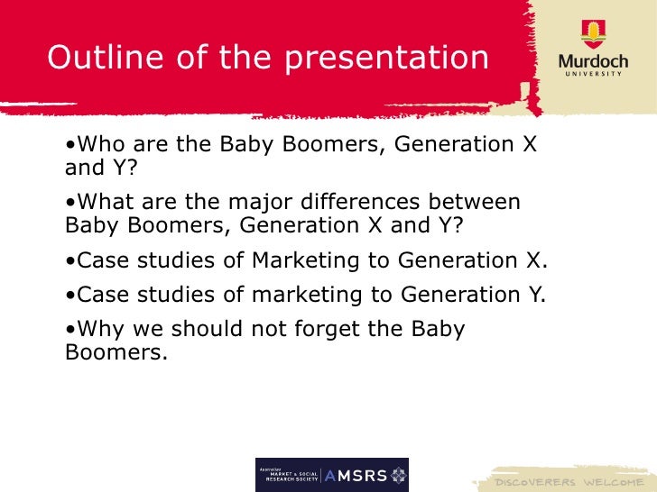 Example of generation gap picture