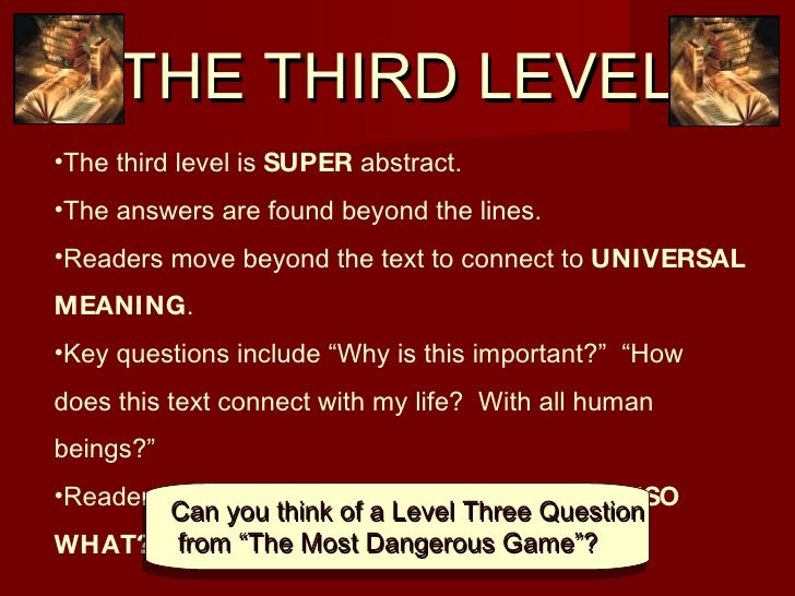 the third level the third level