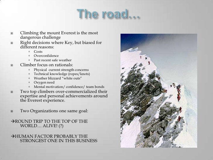 Mount everest 1996 case study analysis picture