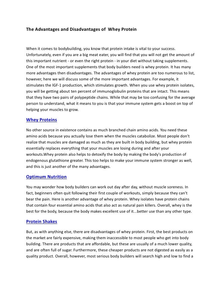 Whey protein isolate dangers image