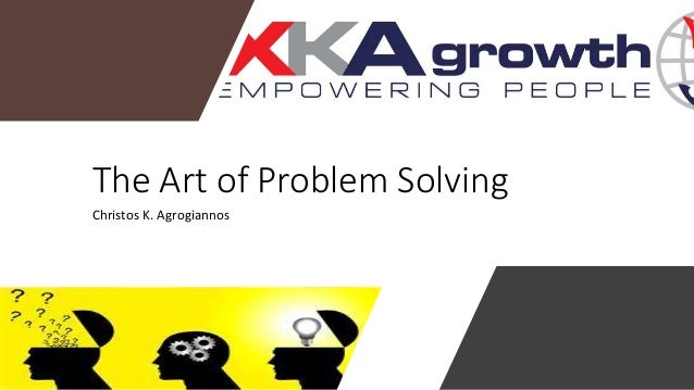 Art Of The Problem Solving