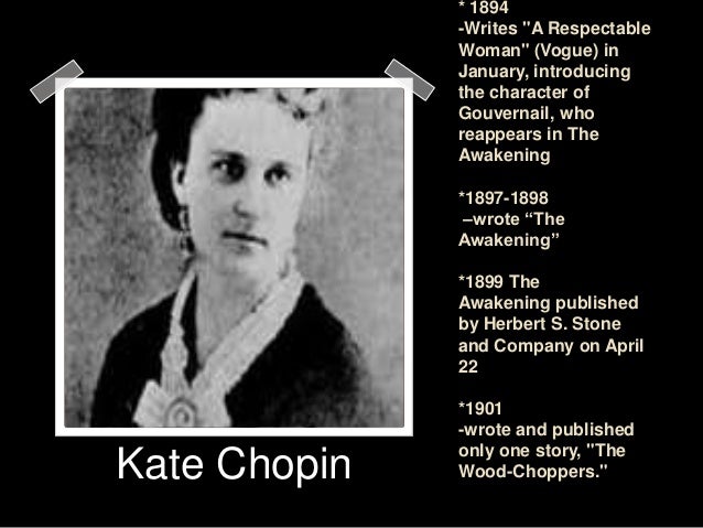 kate chopin a respectable woman kate chopin a respectable woman