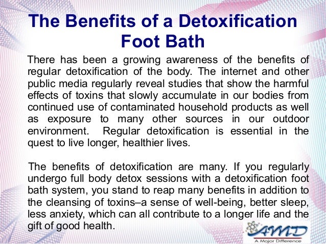 Detox Machine Benefits the benefits of a detoxification foot bath Detox Machine Benefits the benefits of a detoxification foot bath
