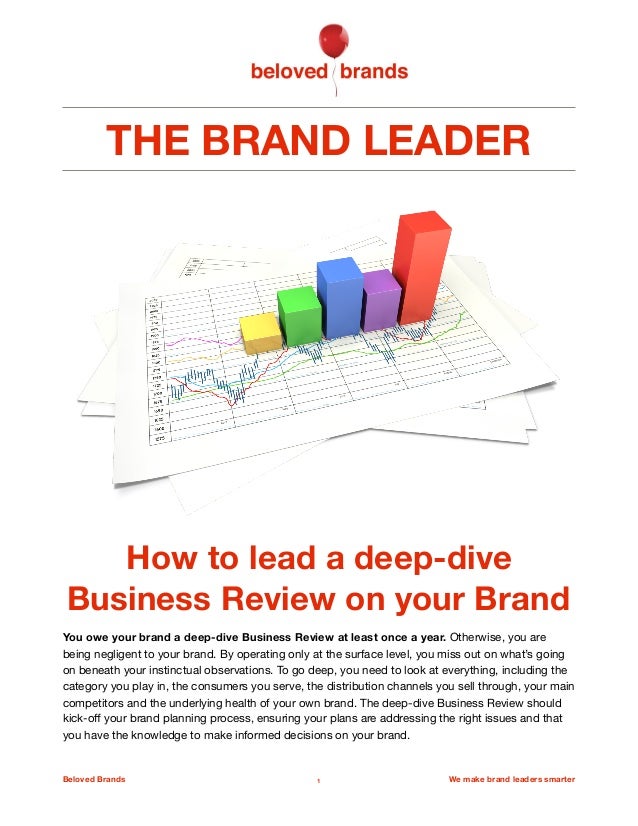 Leading a deepdive Business Review