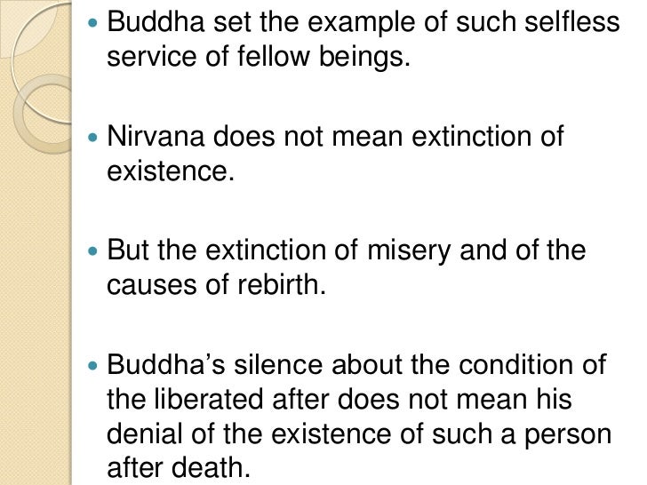Momentariness in buddhism what is nirvana