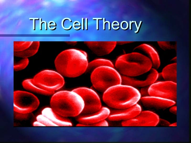 the cell theory cell theory definition