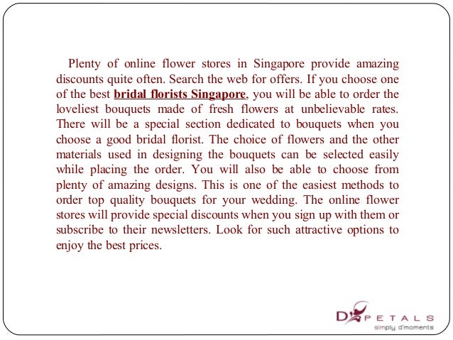 Cheap wedding flowers singapore