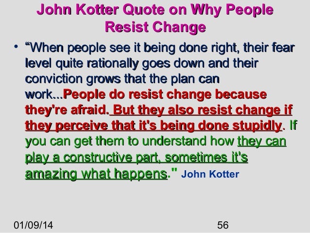 why do people resist change why do people resist change
