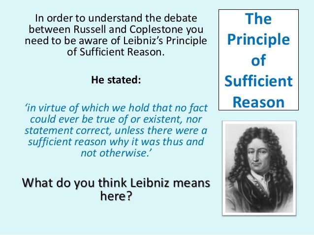 leibniz cosmological argument leibniz cosmological argument