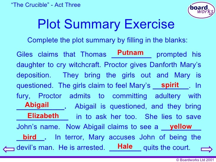 the crucible act 3 script