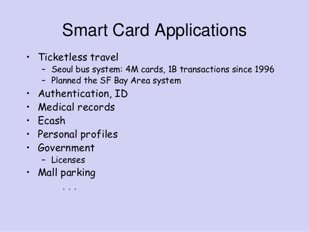 Smart card research paper