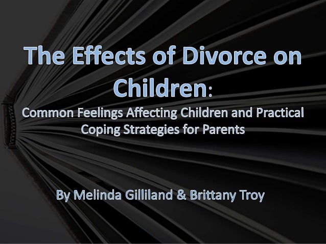 Effects Of Divorce Essay Thesis