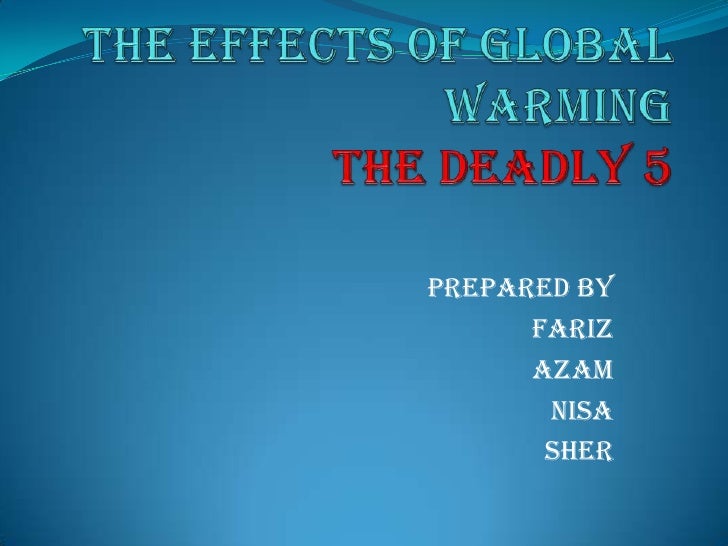 Global Warming Essay Thesis