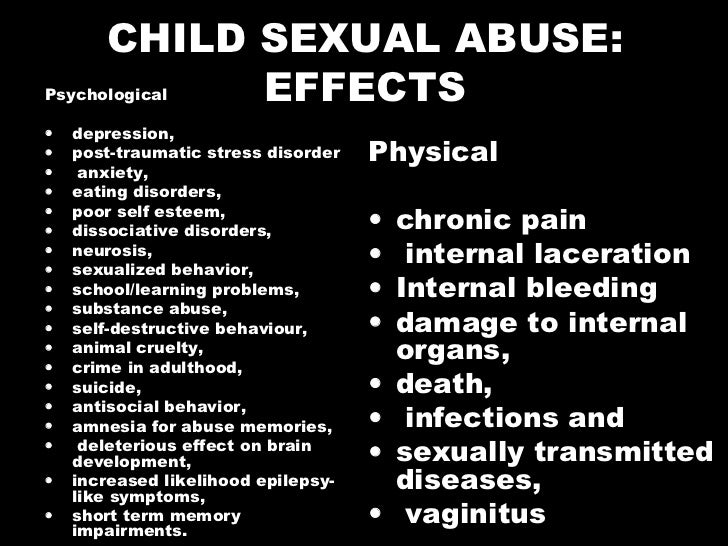 abuse adult effects sexual abuse adult effects sexual