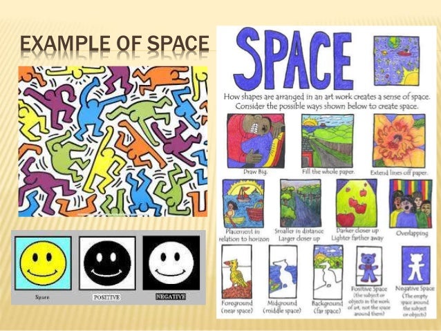 examples of space in art