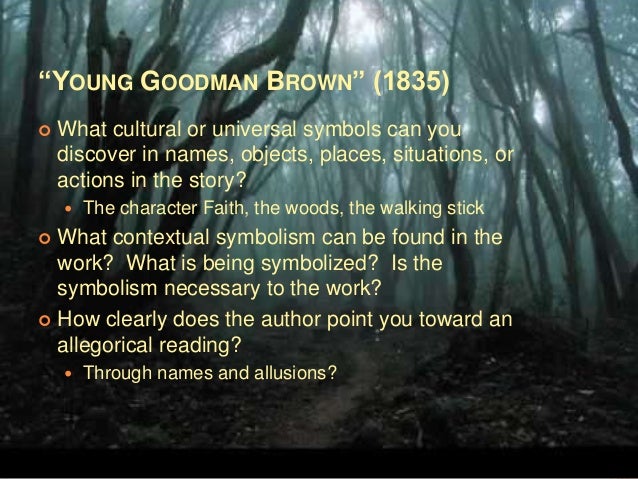 Young goodman brown essay