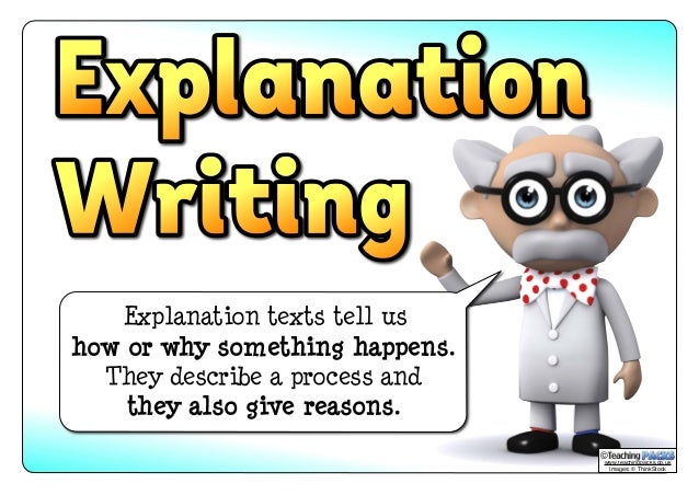 Image result for explanation writing