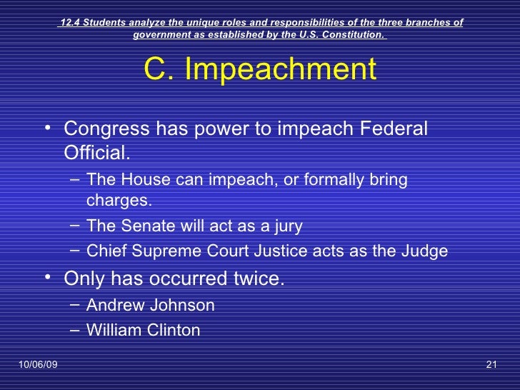 The Expressed Powers Of Congress