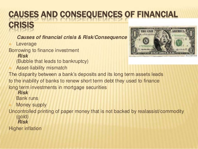 Sample Essay on Causes and effects of global financial crisis 2008
