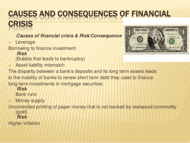 Financial crisis essay