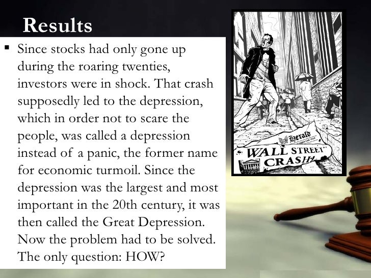 Thesis statement on the great depression