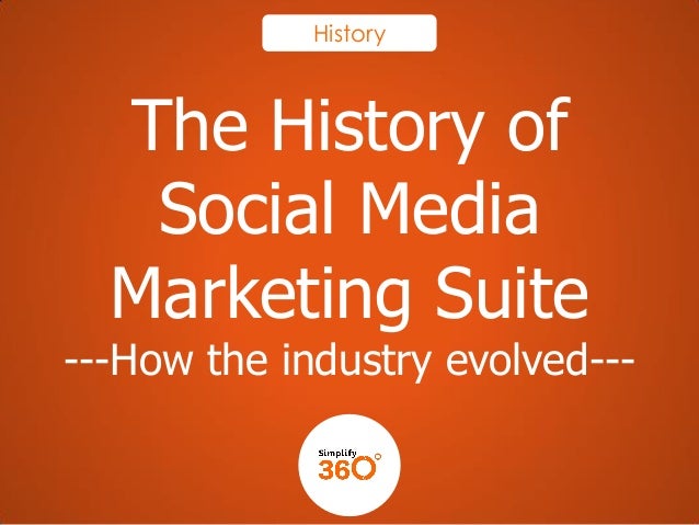 The History of Social Media Marketing Suite