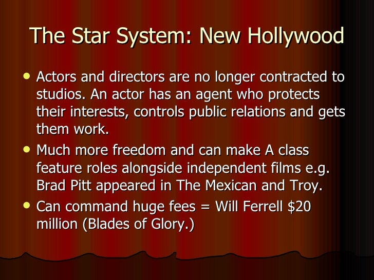 hollywood studio system Gomery's new volume, the hollywood studio system: a history reconfirms his standing it is a thorough rewriting, expansion, and updating of gomery's 1986 tome, the hollywood studio system, which focused only on the period 1930 to 1949. hollywood studio system Gomery's new volume, the hollywood studio system: a history reconfirms his standing it is a thorough rewriting, expansion, and updating of gomery's 1986 tome, the hollywood studio system, which focused only on the period 1930 to 1949.