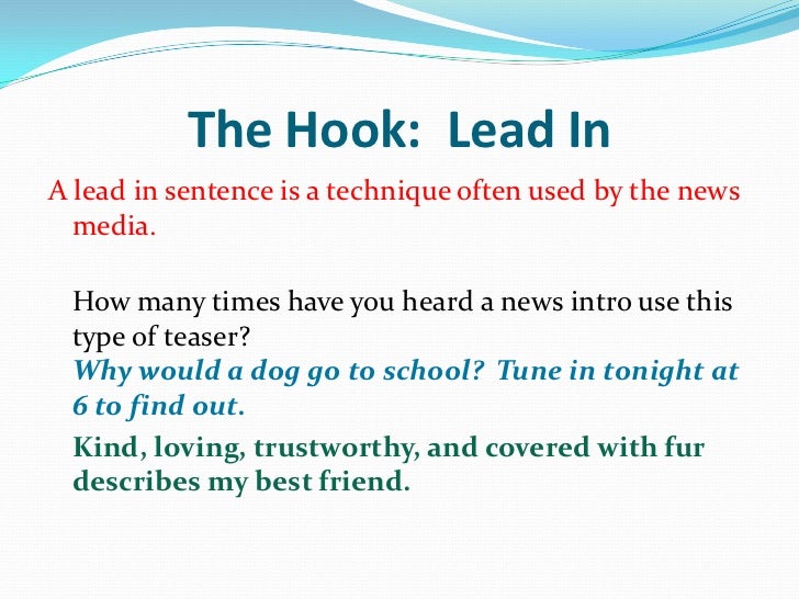 5 easy types of hooks for writing