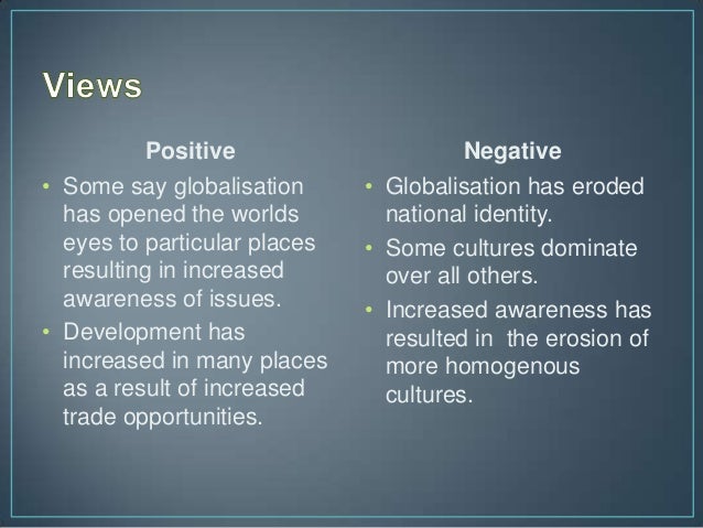 Impact of Globalization on Non Western Culture
