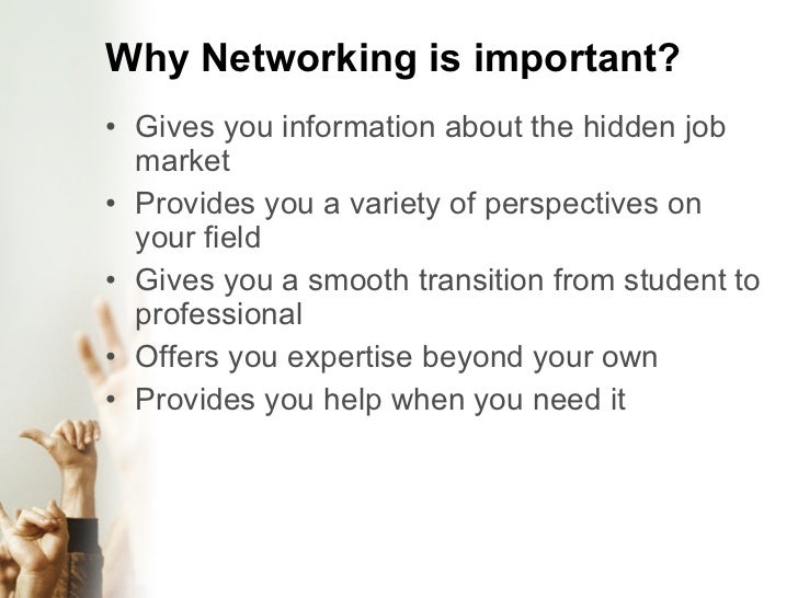 What is the role of it in networking and networking?