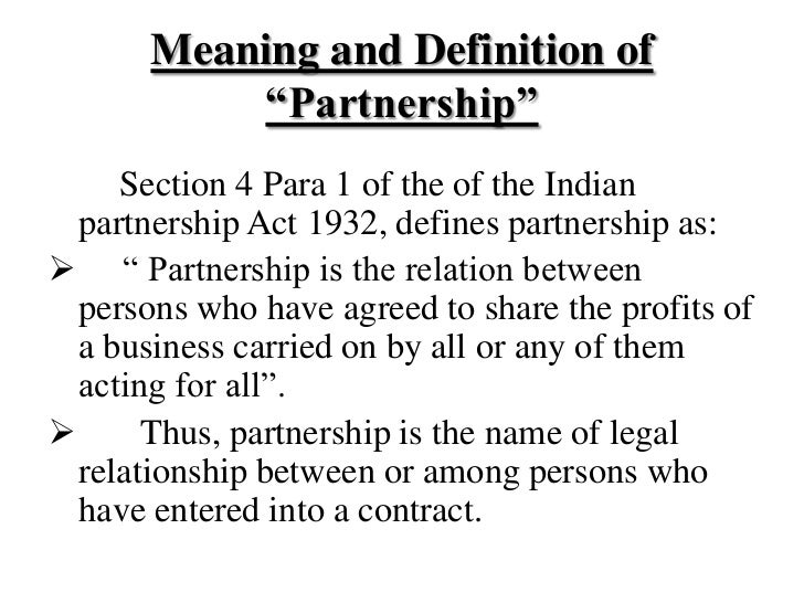 partnership act 1932 The partnership act, 1932 (act noix of 1932) contents sections particulars preamble 1 short title extent and commencement 2 definitions 3 application. partnership act 1932 The partnership act, 1932 (act noix of 1932) contents sections particulars preamble 1 short title extent and commencement 2 definitions 3 application.
