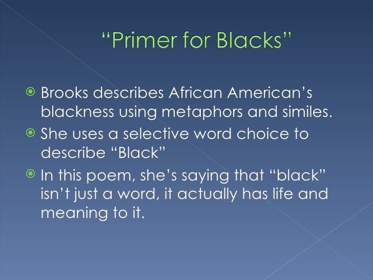 Gwendolyn Brooks themes Gwendolyn Brooks themes