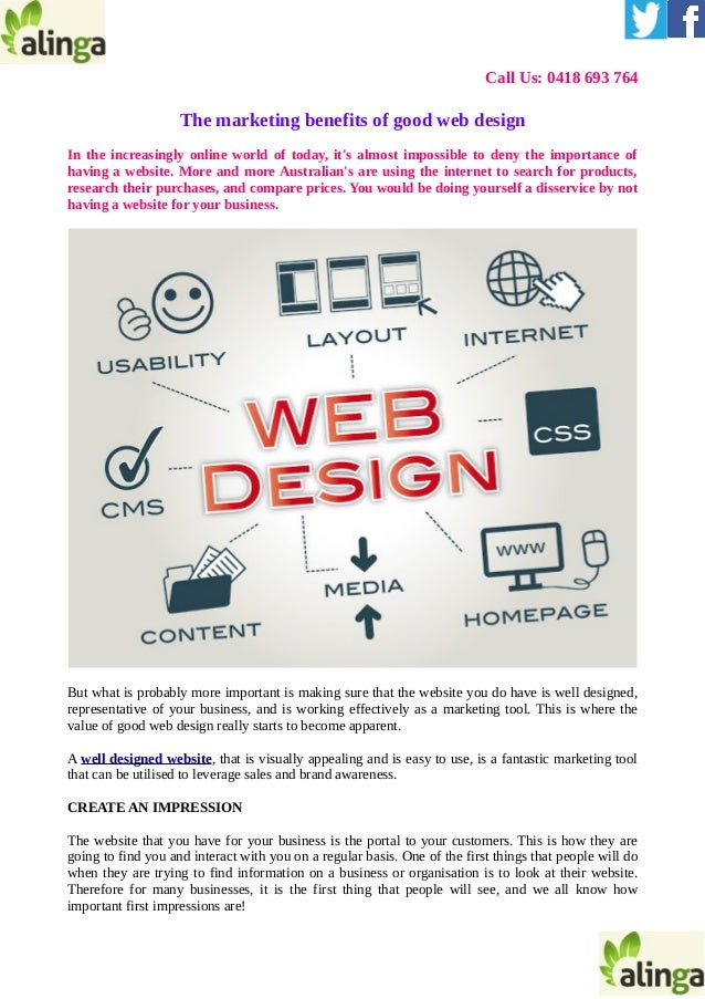 What Are The Benefits Of A Good Website Design