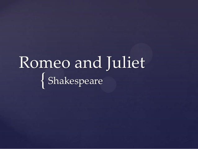 Romeo and juliet main idea