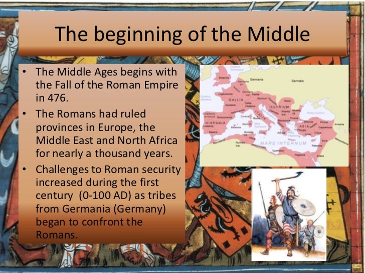 Middle ages essay introduction