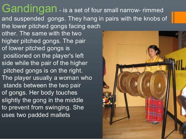 pictures of musical instruments of mindanao Because they play only single, sustained notes they are not often counted as musical instruments kudyapi used in: all around mindanao, visayas and palawan the kudyapi is a type of two-stringed lute that takes the shape of a boat one of the strings plays a single note in a drone-like manner the other string plays the melody by pressing it. pictures of musical instruments of mindanao Because they play only single, sustained notes they are not often counted as musical instruments kudyapi used in: all around mindanao, visayas and palawan the kudyapi is a type of two-stringed lute that takes the shape of a boat one of the strings plays a single note in a drone-like manner the other string plays the melody by pressing it.