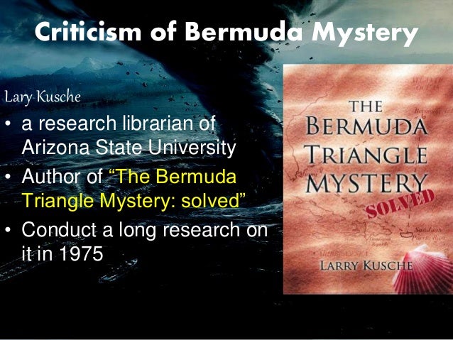 Bermuda triangle research topics