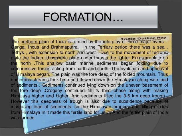 Ppt on northern plains of india map