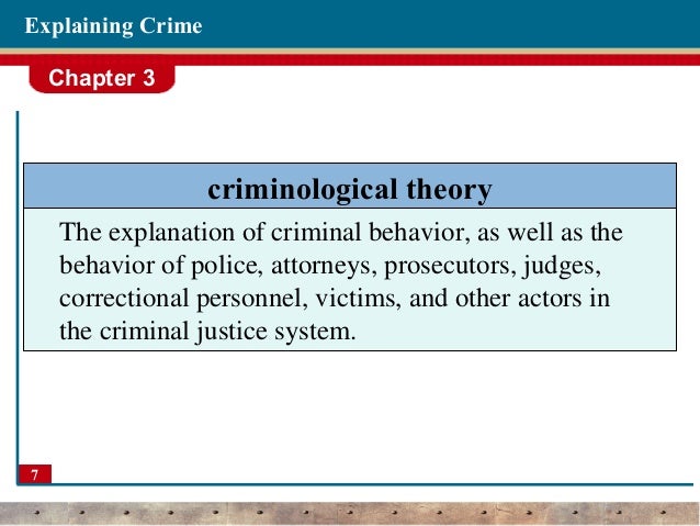 Criminology Essay Topics