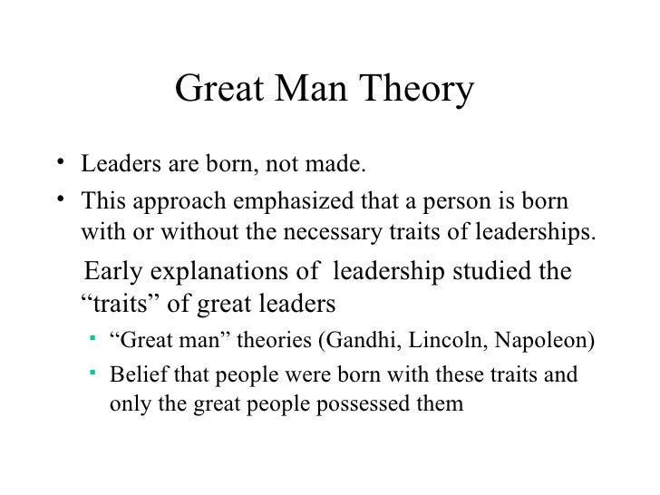 Great leaders are born not made essay