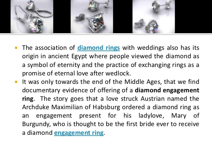 Wedding ring tradition origin