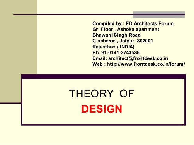 Theory Of Layout | theory of design Theory Of Layout | theory of design