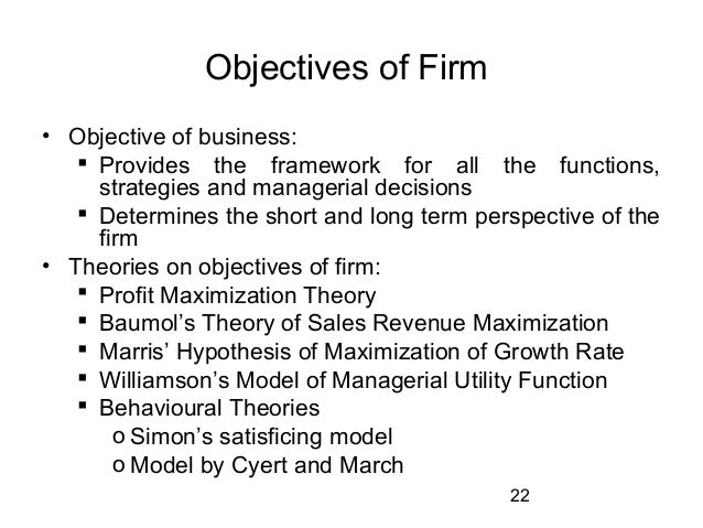 What is growth maximization picture