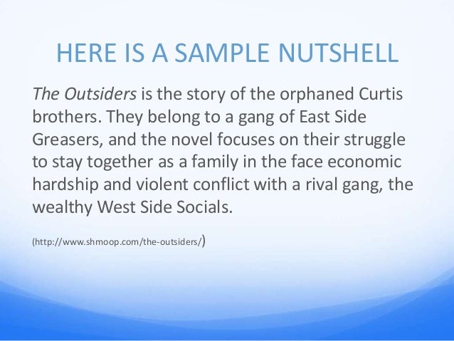 The outsiders | introduction  overview