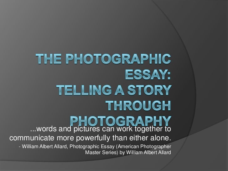 Photography essay questions