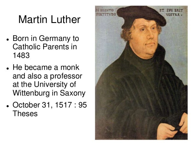 Essay on martin luther protestant reformation