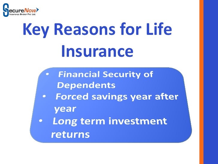 The purpose of life insurance secure now